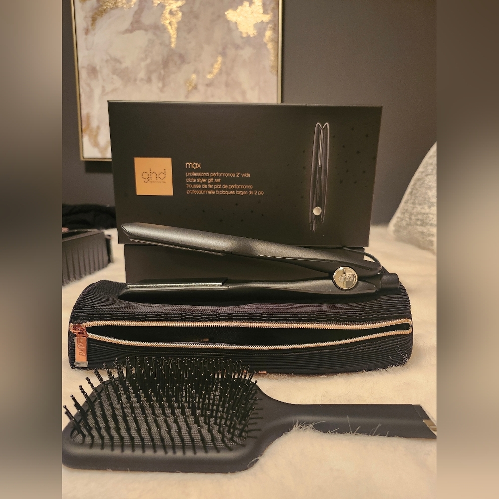 ghd 2" Gold/Max Flat Iron Limited Edition Set